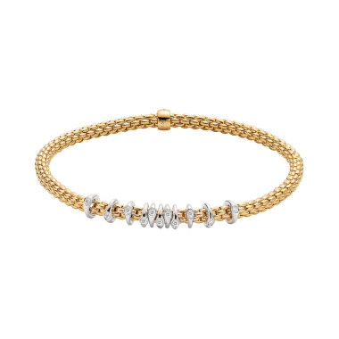 Armschmuck, Weißgold, FOPE Prima Flex'it Armband