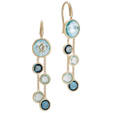 Ohrringe, Gelbgold, Marco Bicego Jaipur Color Ohrhänger