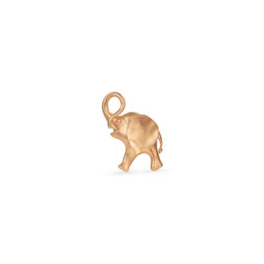 Accessoires/Sonstiges, Gelbgold, Ole Lynggaard Copenhagen Elefantenbrosche