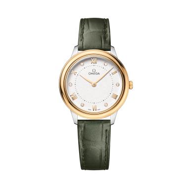 Damenuhr, Quarzwerk, Omega De Ville Prestige