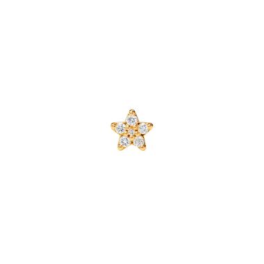 Ohrringe, Gelbgold, Ole Lynggaard Copenhagen Shooting Stars Ohrstecker Klein