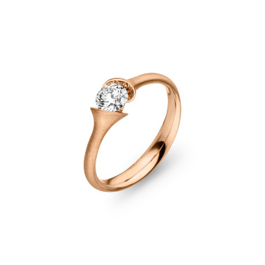 Ringe, Roségold, Schaffrath CALLA Diamantring