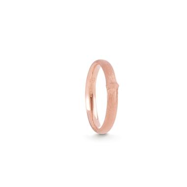 Ringe, Roségold, Ole Lynggaard Copenhagen Nature Men´s Ring Small