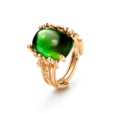 Gelbgold, Ringe, Ole Lynggaard Copenhagen BoHo Ring Medium