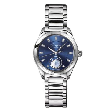 Damenuhr, Automatik, Glashütte Original Serenade Luna