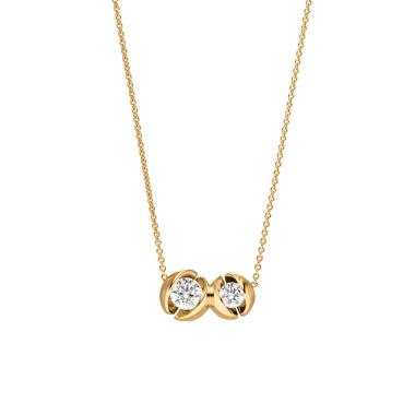 Halsschmuck, Gelbgold, Schaffrath CALLA Collier