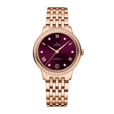 Damenuhr, Automatik, Omega De Ville Prestige