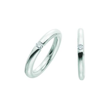 Ringe, Weißgold, Heinz Mayer Solitairring 0.25ct