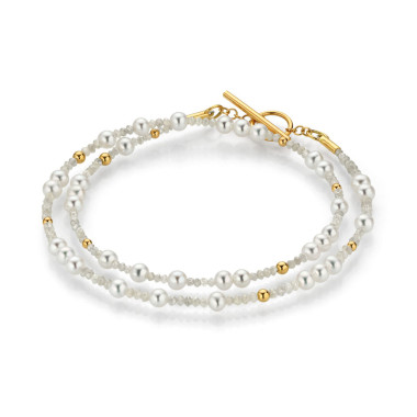 Armschmuck, Gelbgold, Gellner Castaway Armband