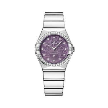 Damenuhr, Quarzwerk, Omega Constellation