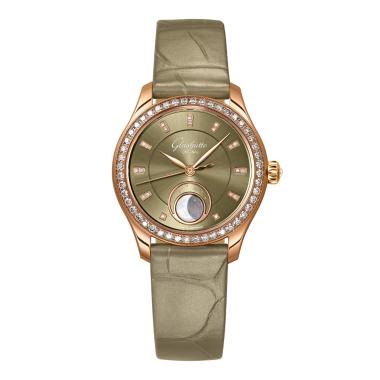 Damenuhr, Automatik, Glashütte Original Serenade Luna