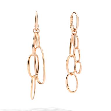 Ohrringe, Roségold, Pomellato Gold Ohrhänger