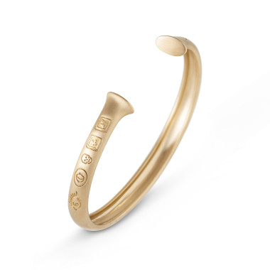         Gelbgold, Armschmuck, Ole Lynggaard Copenhagen Julius Armreif