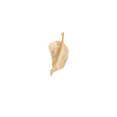 Halsschmuck, Gelbgold, Ole Lynggaard Copenhagen Leaves Anhänger Round Large