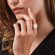 Ole Lynggaard Copenhagen BoHo Doppelring mit Diamant-Pavé - Bild 2
