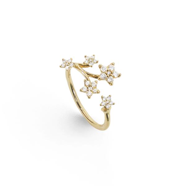 Ringe, Gelbgold, Ole Lynggaard Copenhagen Shooting Stars Ring