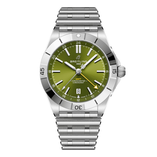         Herrenuhr, Automatik, Breitling Chronomat Automatic GMT 40 Giannis Antetokounmpo