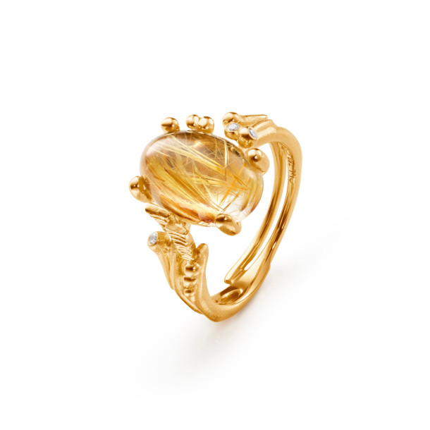         Gelbgold, Ringe, Ole Lynggaard Copenhagen BoHo Ring klein