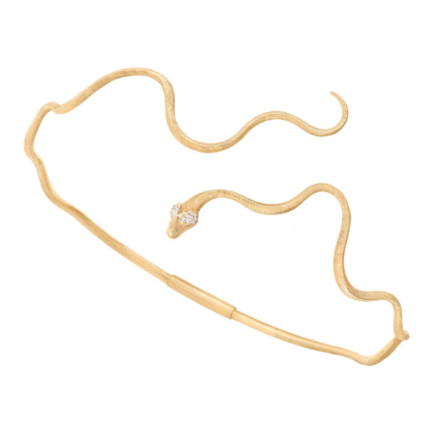         Gelbgold, Halsschmuck, Ole Lynggaard Copenhagen Snakes Halsreif
