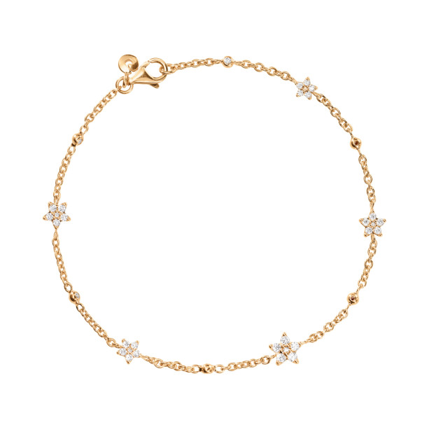         Gelbgold, Armschmuck, Ole Lynggaard Copenhagen Shooting Stars Armband