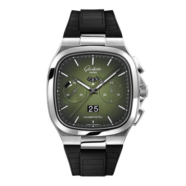         Damen- und Herrenuhr, Automatik, Glashütte Original Seventies Chronograph Panoramadatum
