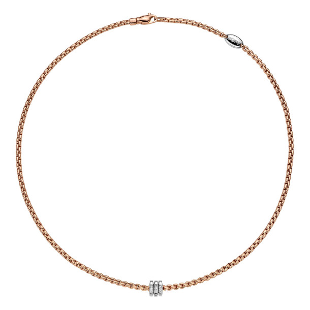         Roségold, Halsschmuck, FOPE Eka Flex'it Collier