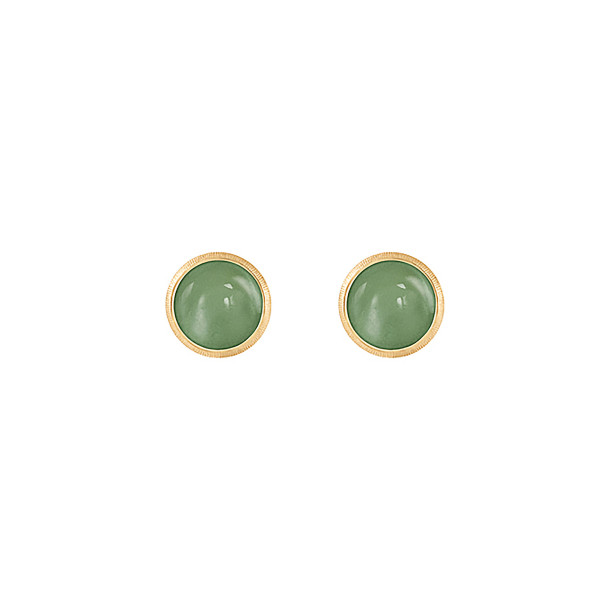         Gelbgold, Ohrringe, Ole Lynggaard Copenhagen Lotus Ohrstecker