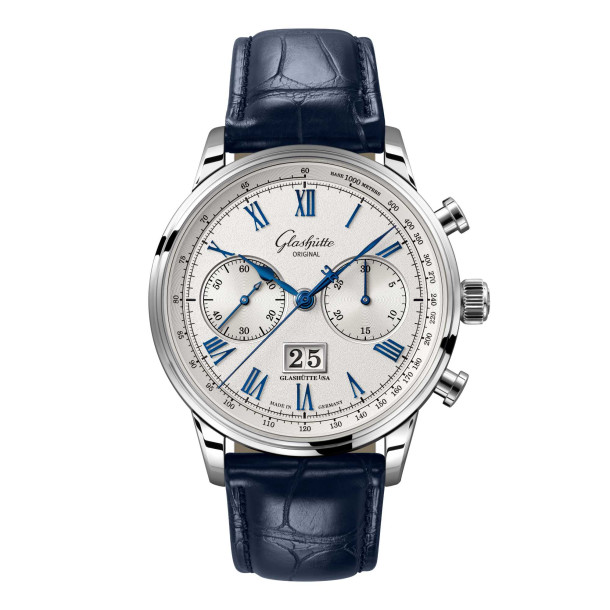         Damen- und Herrenuhr, Automatik, Glashütte Original Senator Chronograph