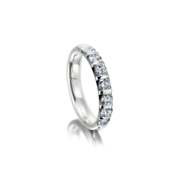         Weißgold, Ringe, Meister Memoirering