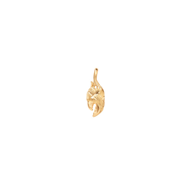         Gelbgold, Halsschmuck, Ole Lynggaard Copenhagen Claw Anhänger klein