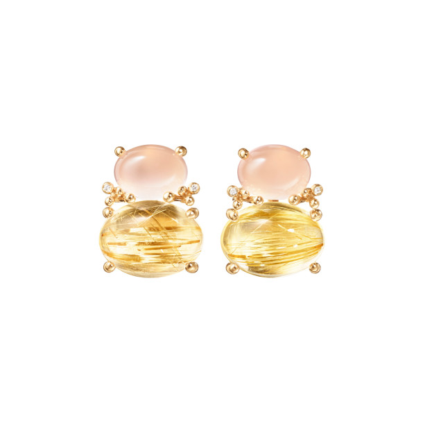         Gelbgold, Ohrringe, Ole Lynggaard Copenhagen Boho Ohrstecker