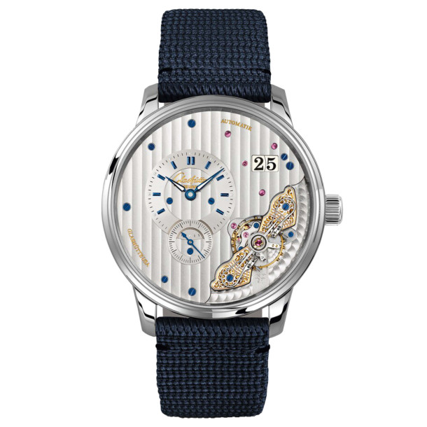         Damen- und Herrenuhr, Automatik, Glashütte Original PanoMaticInverse