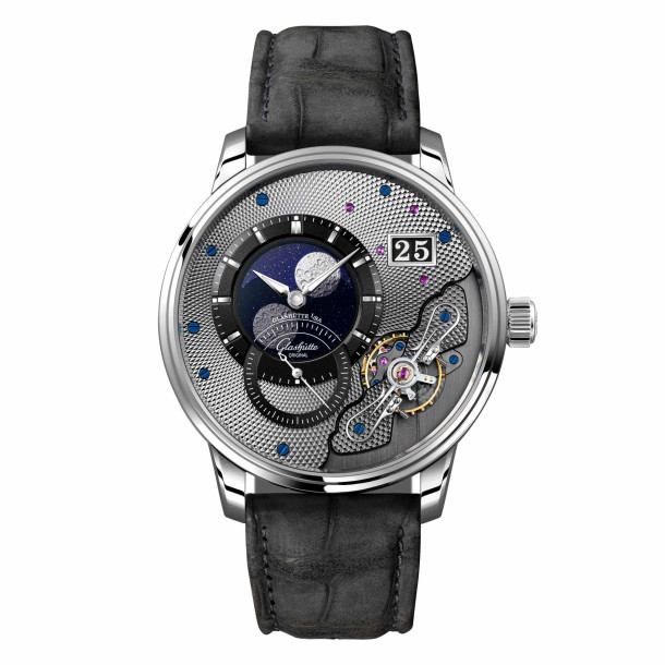         Damen- und Herrenuhr, Automatik, Glashütte Original PanoLunarInverse
