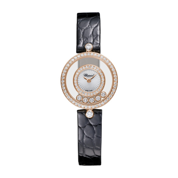         Damenuhr, Quarzwerk, Chopard Happy Diamonds Icons