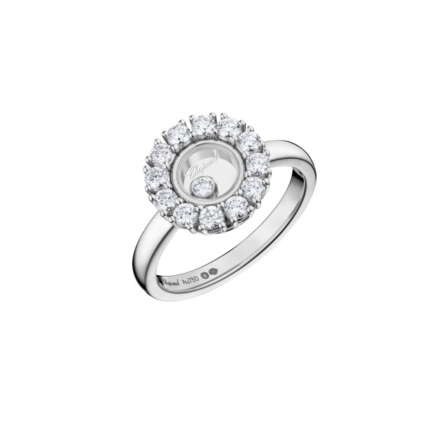         Weißgold, Ringe, Chopard Happy Diamonds Icons Joaillerie Ring