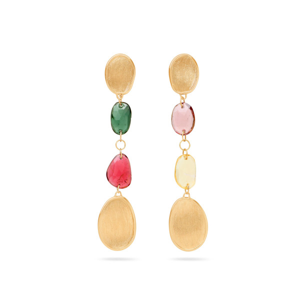         Gelbgold, Ohrringe, Marco Bicego Lunaria Color Ohrhänger