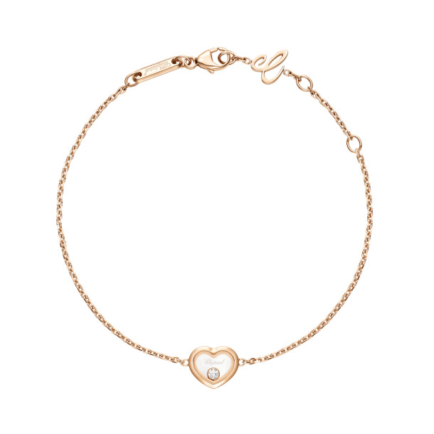         Roségold, Armschmuck, Chopard Happy Diamonds Icons Armband