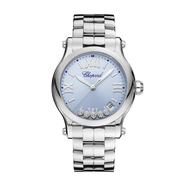         Damenuhr, Quarzwerk, Chopard Happy Sport