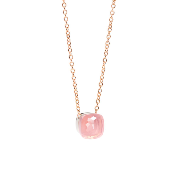         Roségold, Halsschmuck, Pomellato Nudo Petit Halskette mit Anhänger