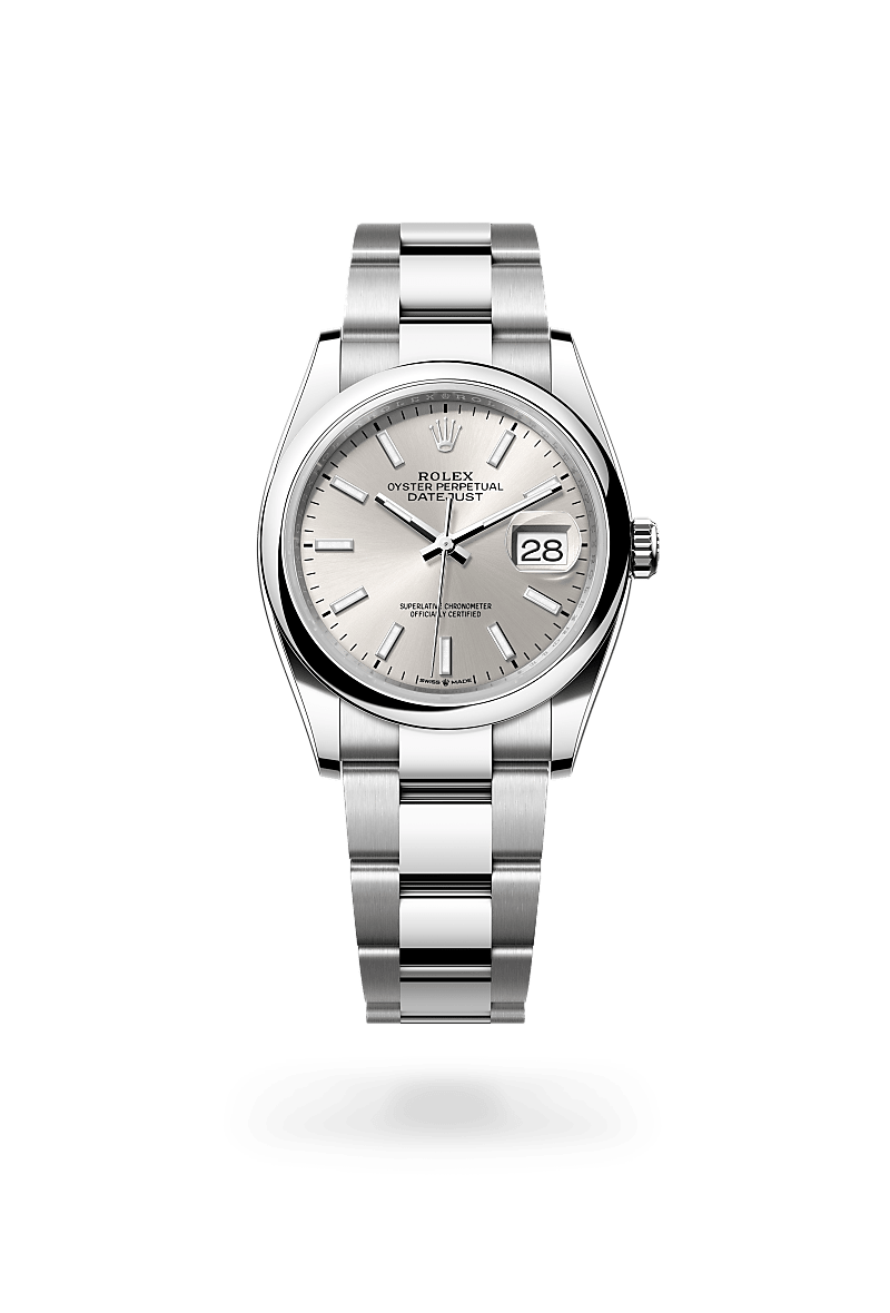 Rolex Datejust 36 M126200-0002 Herrenuhr / Damenuhr - Oyster, 36 mm, Edelstahl Oystersteel