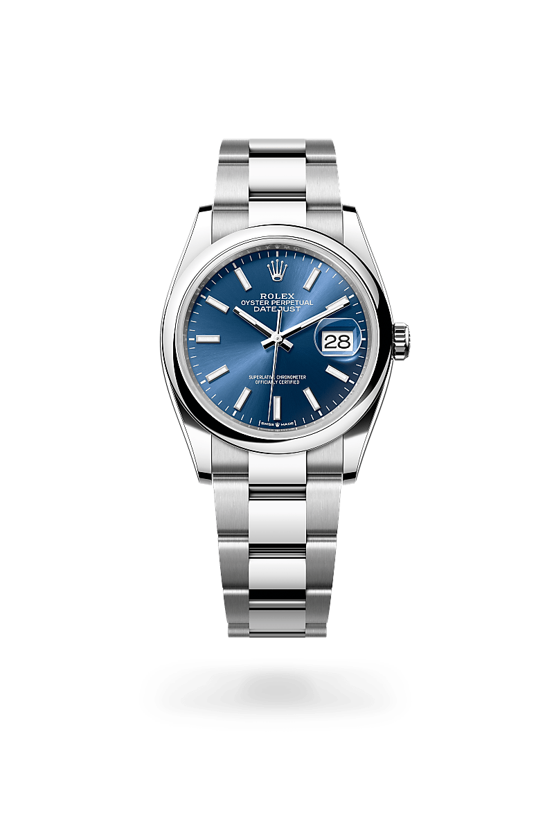 Rolex Datejust 36 Herrenuhr (M126200-0006) Oyster, 36 mm, Edelstahl Oystersteel