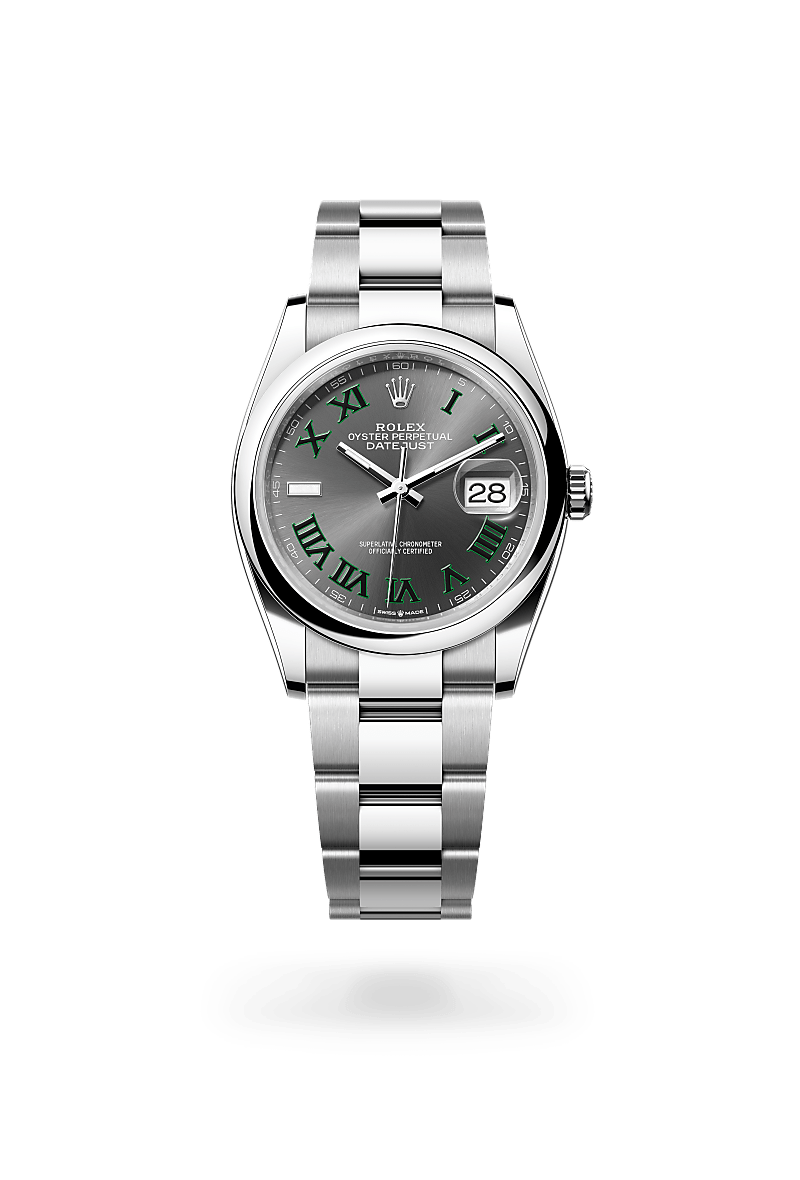 Rolex Datejust 36 M126200-0018 Herrenuhr - Oyster, 36 mm, Edelstahl Oystersteel 