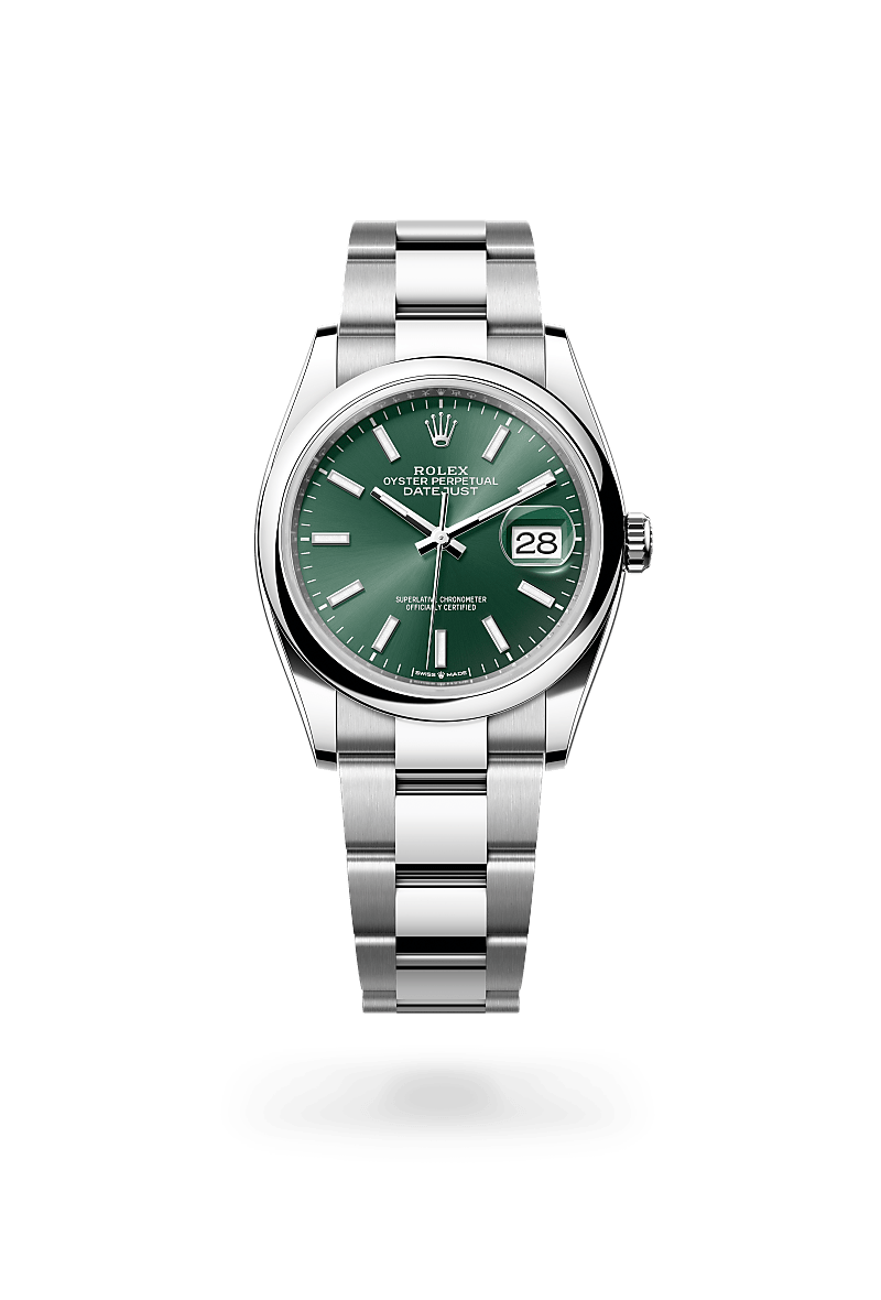 Rolex Datejust 36 M126200-0024 Herrenuhr - Oyster, 36 mm, Edelstahl Oystersteel