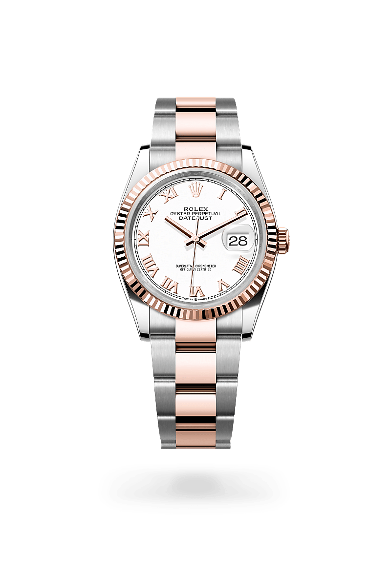 Rolex Datejust 36 M126231-0016 Herrenuhr / Damenuhr - Oyster, 36 mm, Edelstahl Oystersteel und Everose-Gold