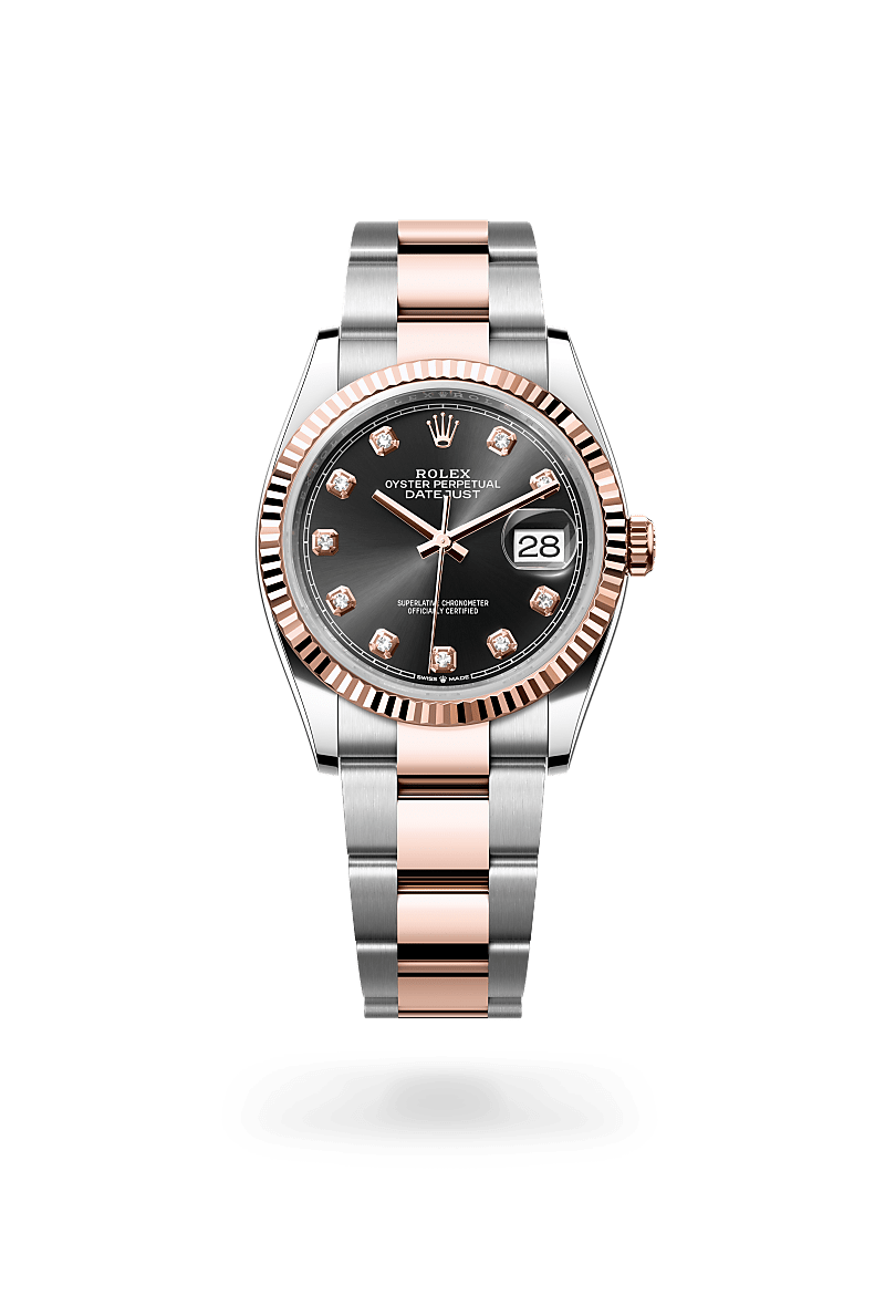 Rolex Datejust 36 M126231-0020 Herrenuhr / Damenuhr - Oyster, 36 mm, Edelstahl Oystersteel und Everose-Gold