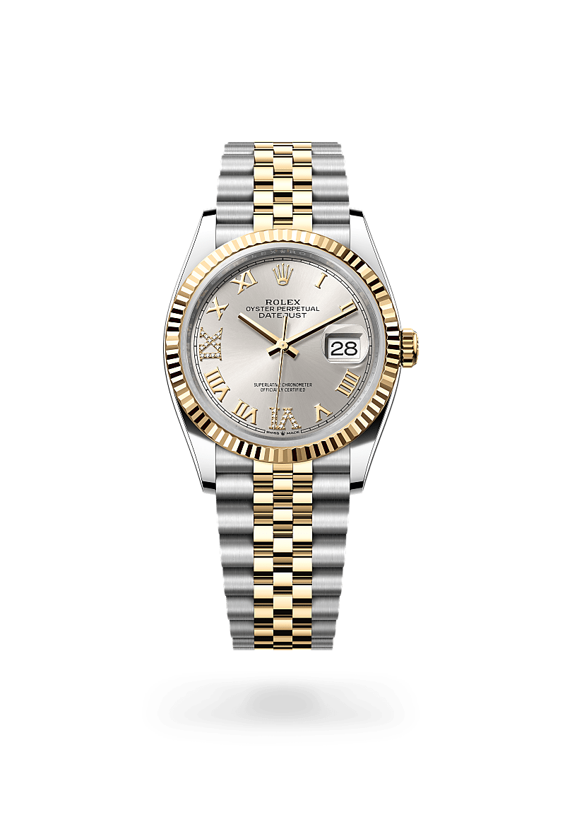 Rolex Datejust 36 M126233-0031 Herrenuhr - Oyster, 36 mm, Edelstahl Oystersteel und Gelbgold