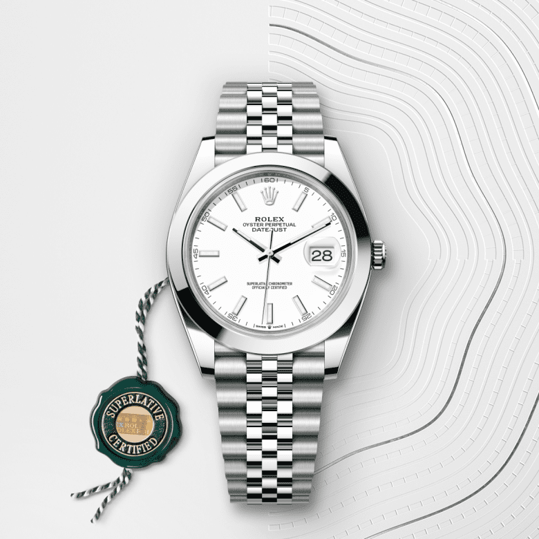 Rolex Datejust 41 126300 Herrenuhr Bild 4