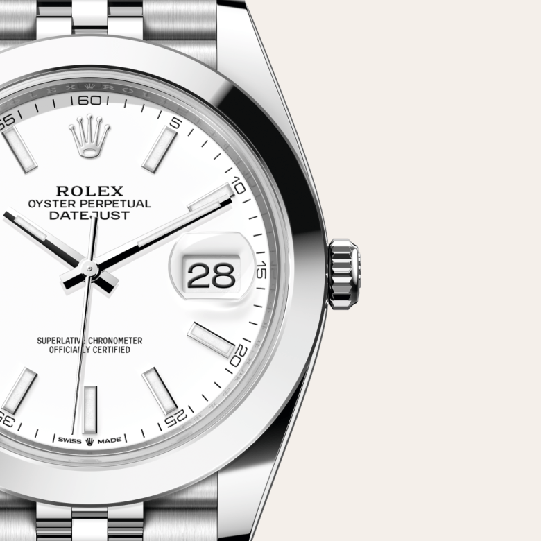 Rolex Datejust 41 126300 Herrenuhr Bild 5