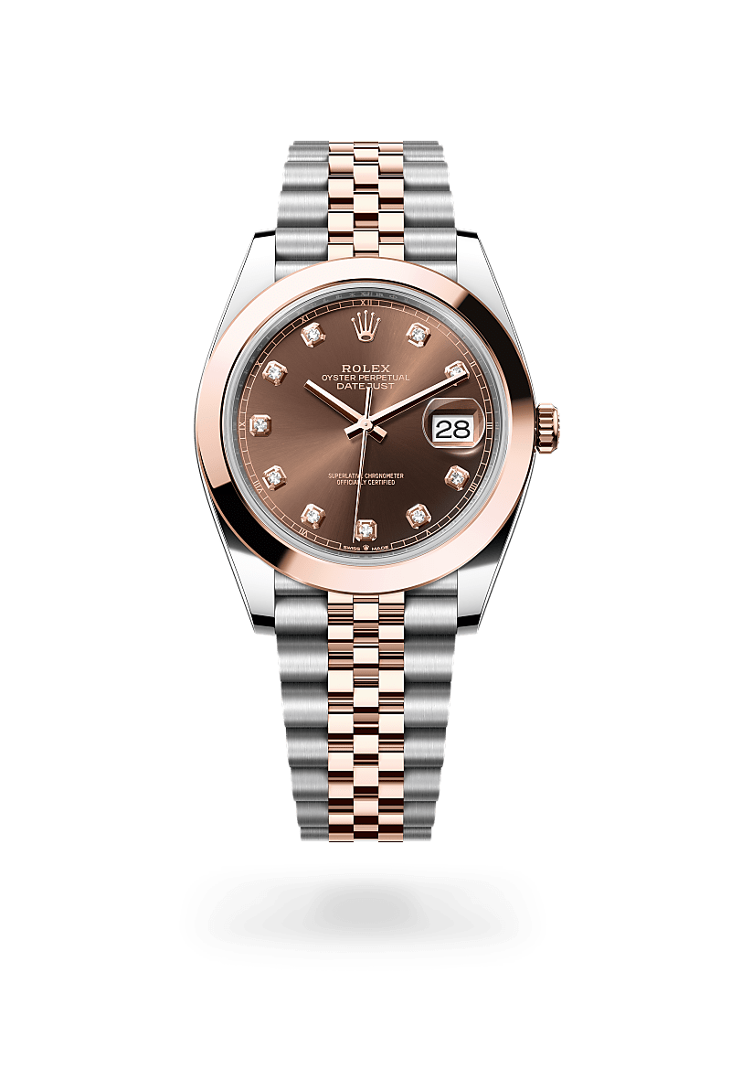 Rolex Datejust 41 Herrenuhr (M126301-0004) Oyster, 41 mm, Edelstahl Oystersteel und Everose-Gold