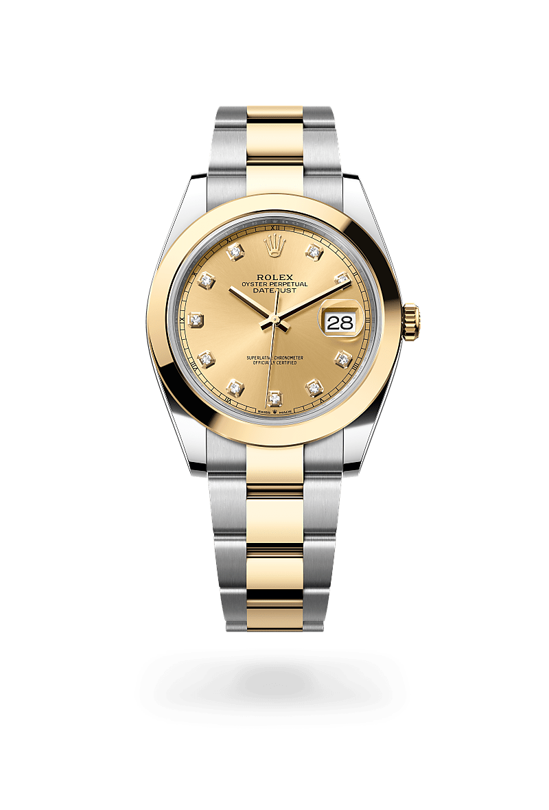 Rolex Datejust 41 Herrenuhr (M126303-0011) Oyster, 41 mm, Edelstahl Oystersteel und Gelbgold
